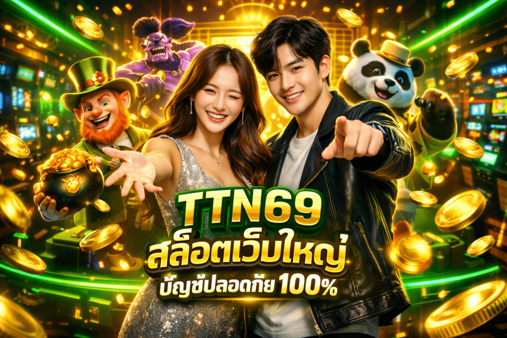 TTN69 สล็อตเว็บใหญ่ บัญชีปลอดภัย 100%