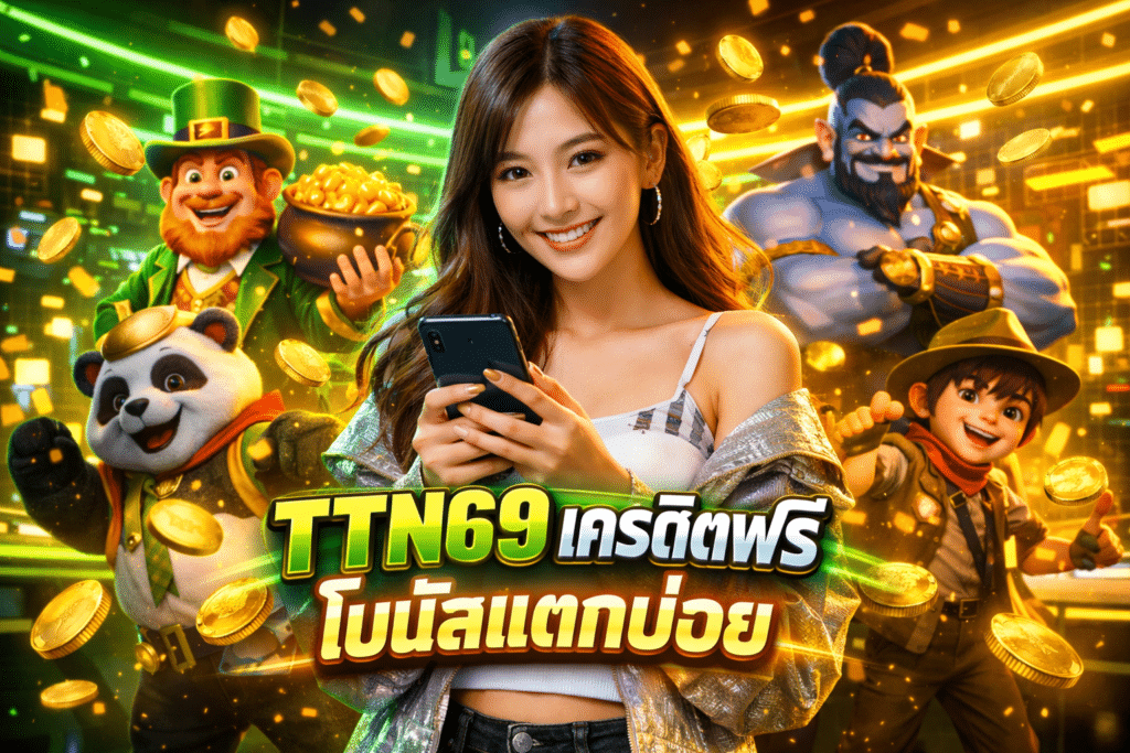 TTN69 เครดิตฟรี โบนัสแตกบ่อย